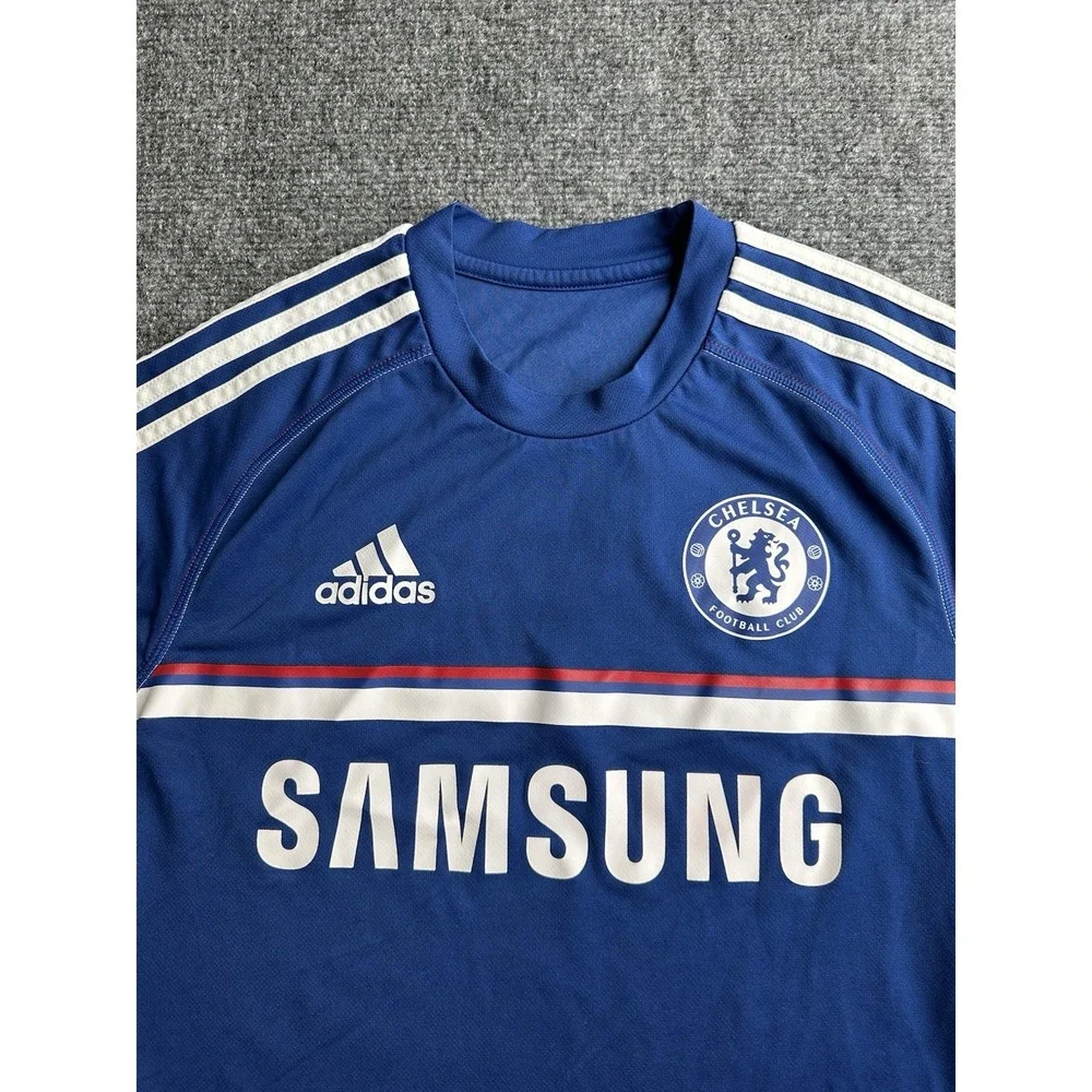 Mens Soccer Jersey Adidas Chelsea FC 2013-14 Samsung, Size S